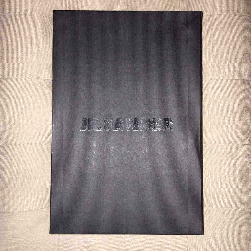 Never worn: Jil Sander platform sandals.